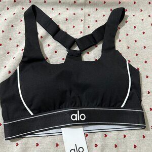 ALO Yoga Navy Sports Bra small